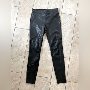 Free People Vegan Leather Leggings.  Sz. 26